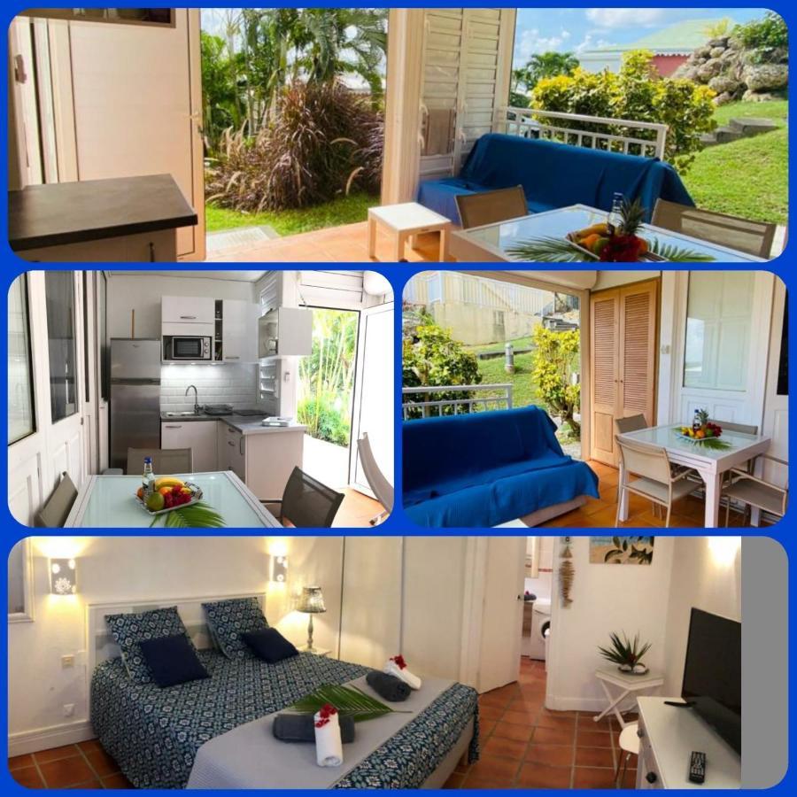 Appartement Rez-De-Chaussee De Villa A 1 Minute De La Plage Сен-Франсуа Экстерьер фото
